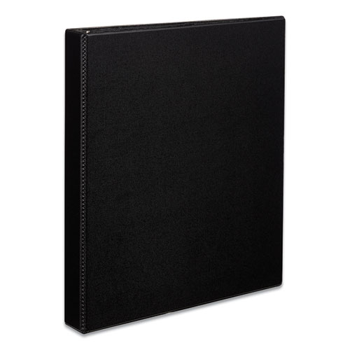 Durable Binder With Two Booster Ezd Rings, 11 X 8 1/2, 1", Black