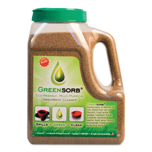 Eco-Friendly Sorbent, Clay, 4 Lb Shaker Bottle