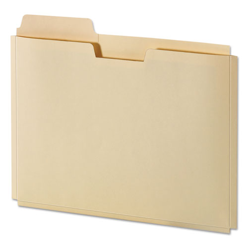 Expanding File Folder Pocket, Letter, 11 Point Manila, 10/pack