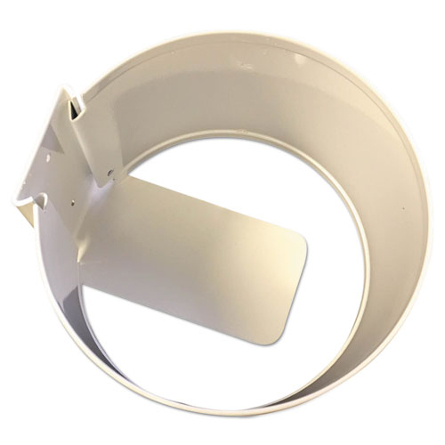 Wall Mount Holder, White, Metal, 6 X 6 X 4, 12/carton