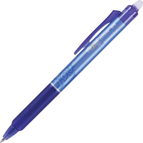 Frixion Clicker Erasable Gel Ink Retractable Pen, Blue Ink, .5mm, Dozen