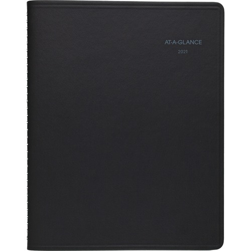 QUICKNOTES MONTHLY PLANNER, 8 1/4 X 10 7/8, BLACK, 2019