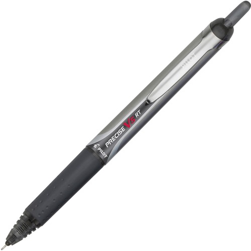 Rollerball Pen, Refillable, Retractable, 0.5mm, Black