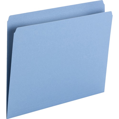 Colored Tab File Folder, 11pt, 3/4" Exp, Ltr, 100/BX, BE