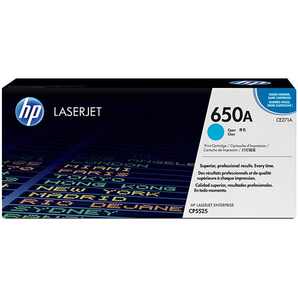 Hewlett-Packard  Toner Cartridge, 15,000 Page YIeld, Cyan