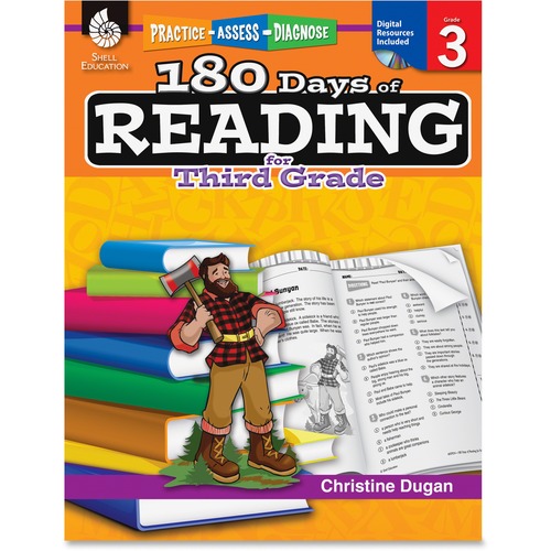 Teachers Aid Book,180 Days of Reading, GR 3