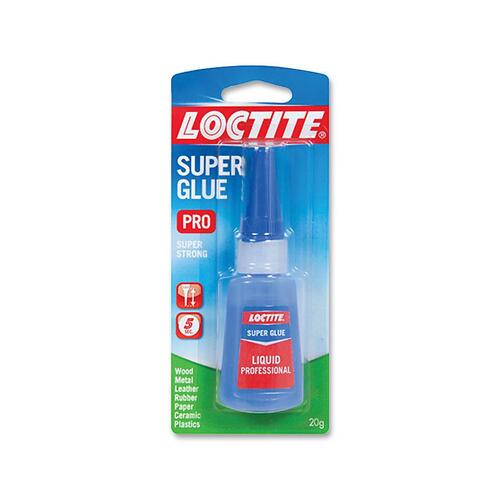 Super Glue, Liquid Professional, Fast Set, .71 oz., Clear