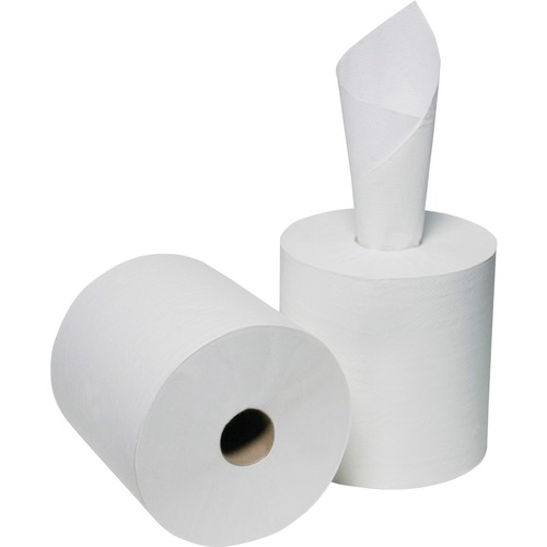 8540015909069, SKILCRAFT, CENTER-PULL PAPER TOWEL, WHITE, 600/ROLL, 6 ROLLS/BOX