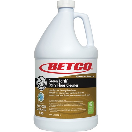 Betco Corporation  Floor Cleaner, Foaming, Neutral pH, 1 Gallon, Yellow