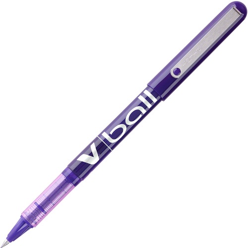 V-Ball Liquid Ink Roller Pen, Extra Fine, Purple Barrel/ Ink
