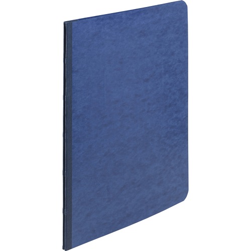 Presstex Report Cover, Side Bound, Prong Clip, Letter, 3" Cap, Dark Blue