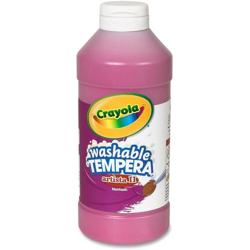 Artista Ii Washable Tempera Paint, Magenta, 16 Oz