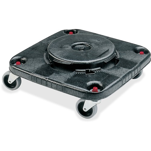 Brute Square Dolly, f/28/40/50 Gal, Black