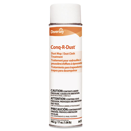 Conq-R-Dust Dust Mop/dust Cloth Treatment, Amine Scent, 17oz Aerosol, 12/carton