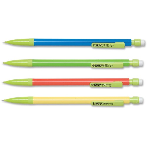 Xtra-Life Mechanical Pencil, 0.7mm, Assorted, Dozen