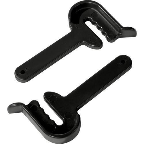 Huddle Ganging Hardware, Black