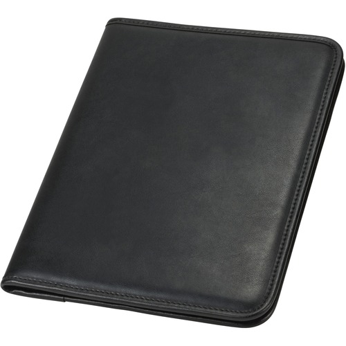 Professional Padfolio, Storage Pockets/card Slots, Writing Pad, Black