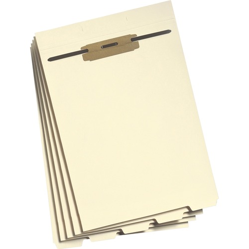 FILE FOLDER DIVIDERS WITH FASTENER, BOTTOM 1/5-CUT TAB, LETTER SIZE, 50/PACK