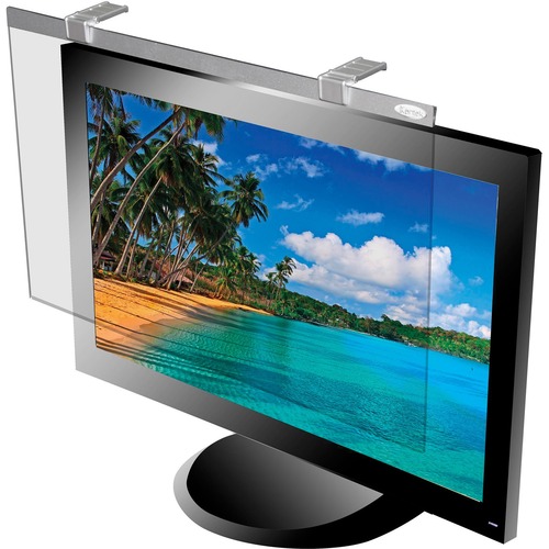 LCD Protective Filter, 19-20" Monitor, Antiglare, Silver