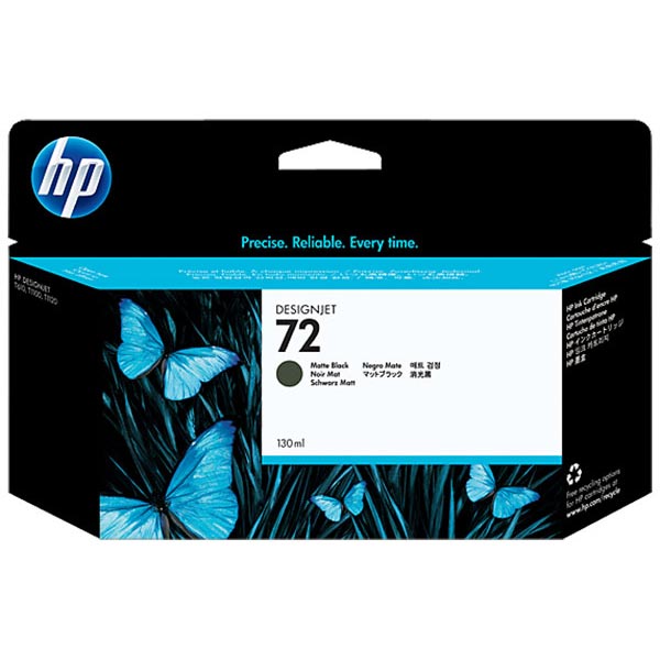 Hewlett-Packard  HP 72 Ink Cartridge, 130ml, Matte Black