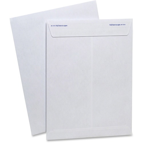 Gold Fibre Fastrip Release & Seal Catalog Envelope, 9 X 12, White, 100/box