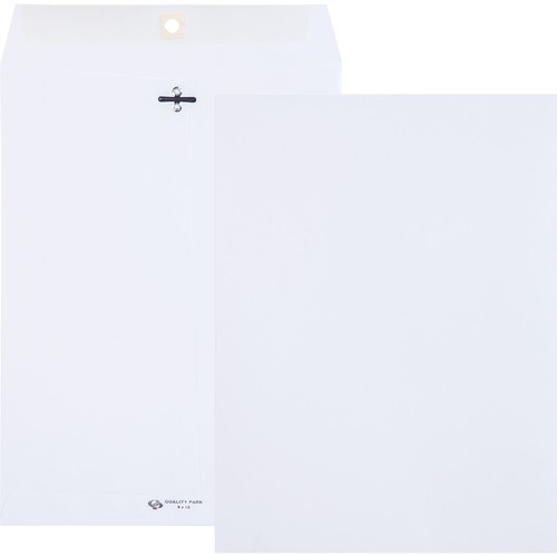 Clasp Envelope, 9 X 12, 28lb, White, 100/box