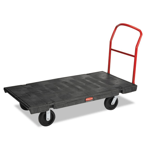 PLATFORM TRUCK, 2,000 LB CAPACITY, 30 X 60 X 7, BLACK