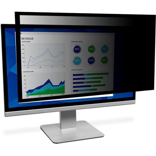 Framed Desktop Monitor Privacy Filter For 20" Widescreen Lcd, 16:9 Aspect Ratio