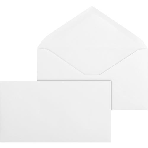 Business Source  Business Envelopes,24 lb.,No. 6-3/4,3-5/8"x6-1/2",500/BX,WE