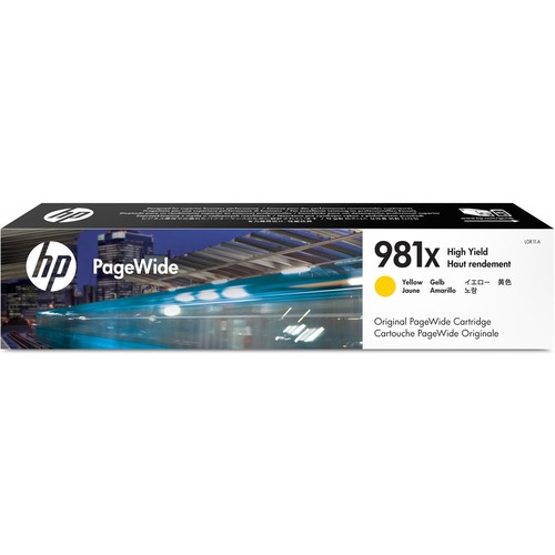 HP L0R11A (HP 981X) Yellow OEM High Yield Pagewide Inkjet Cartridge