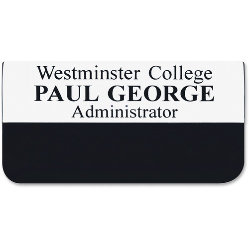 Pocket Name Badge, 1-1/2"x3", Ast