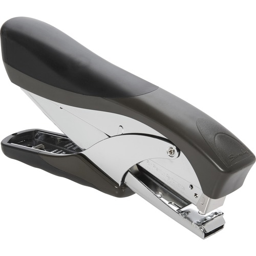 Premium Hand Stapler, Full Strip, 20-Sheet Capacity, Black/chrome/dark Gray