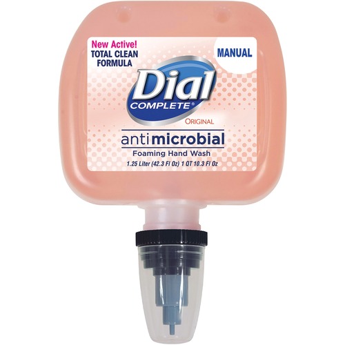 Antimicrobial Foaming Hand Wash, Original, 1.25l, Cassette Refill, 3/carton