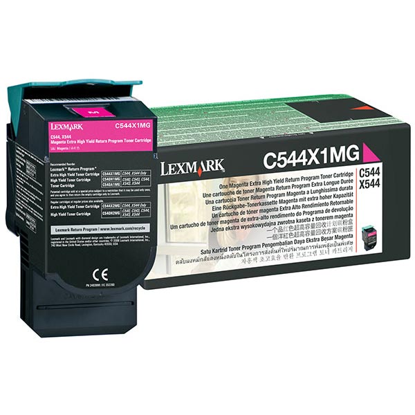 Lexmark C544X4MG Magenta OEM Extra High Yield Toner