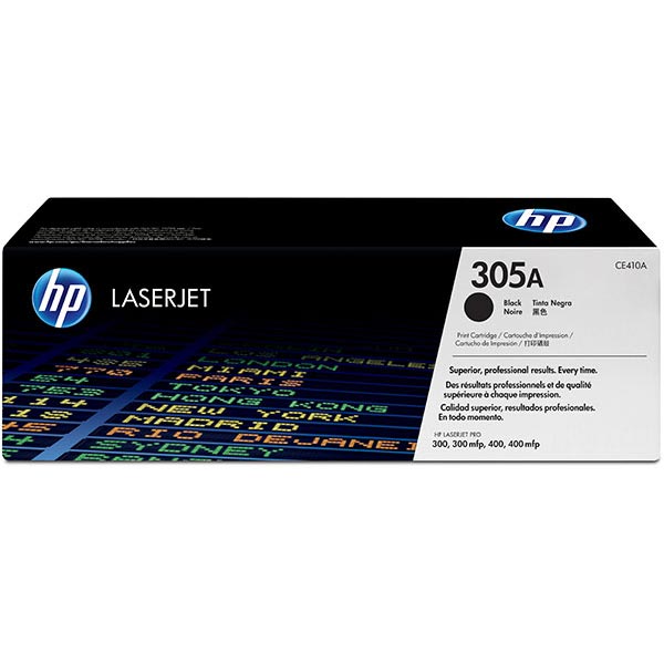 Hewlett-Packard  Toner Cartridge, HP305A, Black