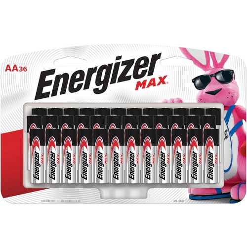 MAX ALKALINE AA BATTERIES, 1.5V, 36/PACK