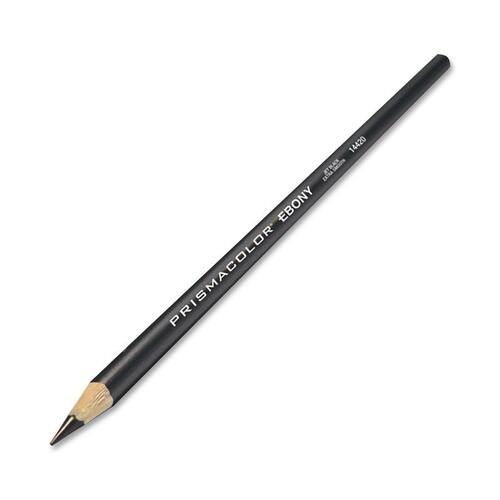 Design Ebony Sketching Pencil, Black Matte, Dozen