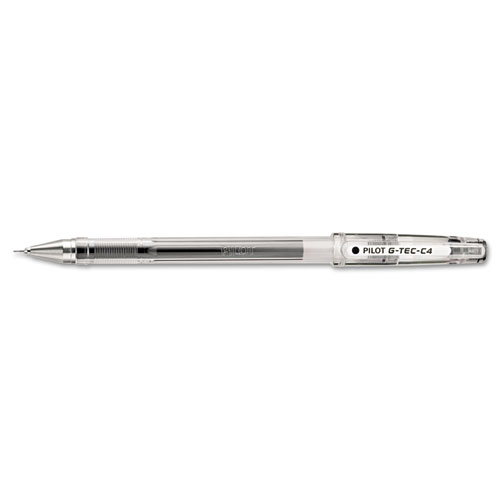 G-Tec-C Ultra Gel Ink Stick Pen, Black Ink, .4mm, Dozen