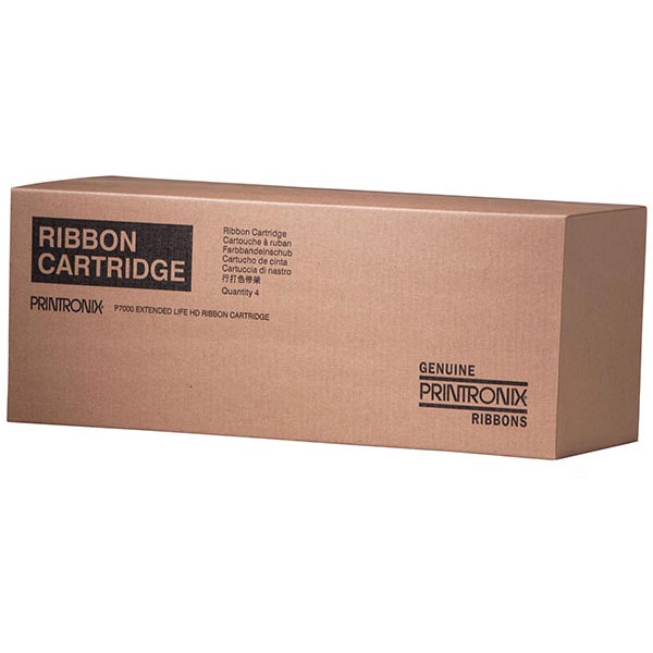 Printronix 255670-402 Black OEM Ribbon Cartridge (4 Rbn/Box)