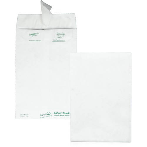 Tyvek Mailer, #55, 6 X 9, White, 100/box