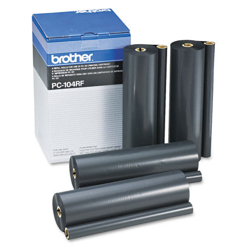 Brother PPF-1150 1250 1350M 1450MC 1550MC MFC-1750 1850MC 1950MC 1950+ Print Cartridge 4-Pack (4 x 750 Yield) (PC101 Refill Kit)