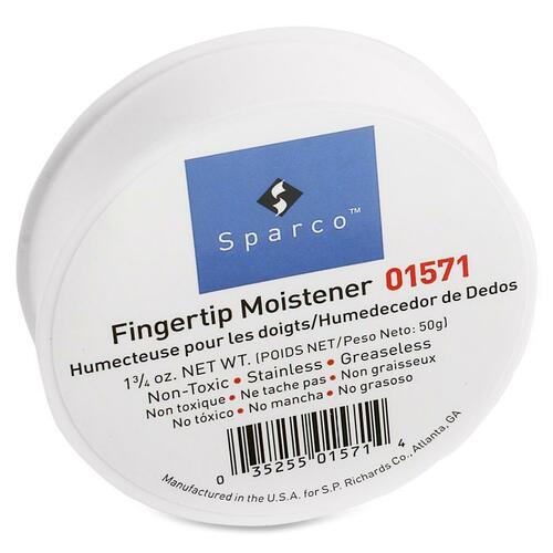 Fingertip Moistener, Glycerine, 3", 1-3/4 oz., 6/PK, Pink