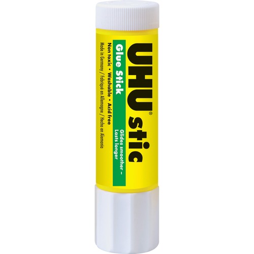 Uhu Stic Permanent Clear Application Glue Stick, .74 Oz