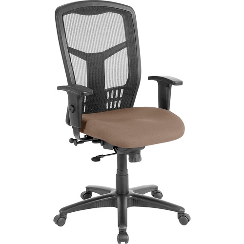 Exec High-Back Swivel Chair, 28-1/2"x28-1/2"x45", Malted