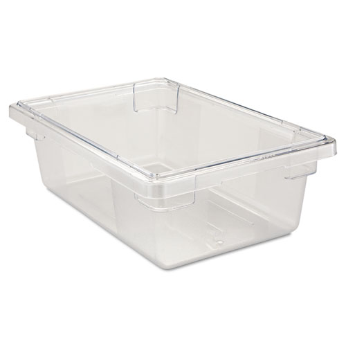 Food/tote Boxes, 3 1/2gal, 18w X 12d X 6h, Clear