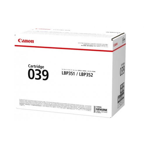 Canon (CRG-039) imageCLASS LBP351 352 Toner Cartridge (11000 Yield)