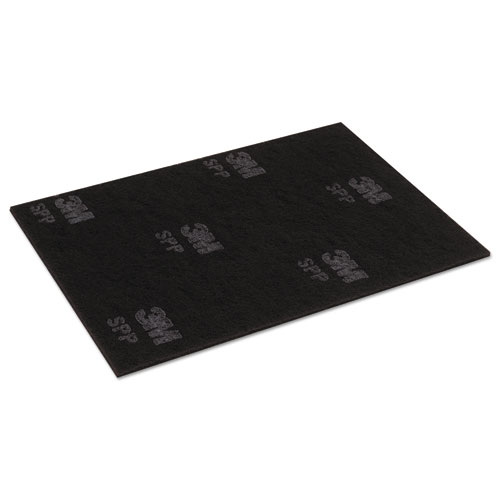 Surface Preparation Pad Sheets, 14" X 32", Maroon, 10/carton