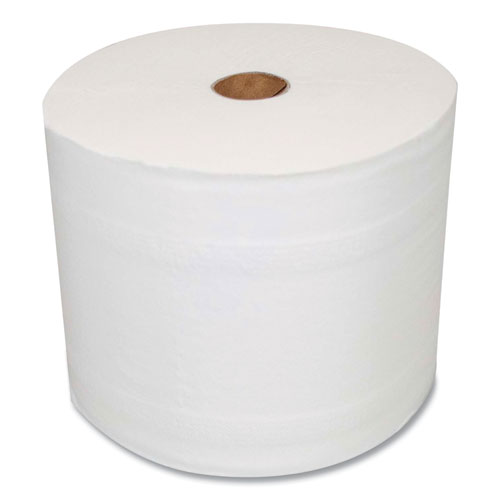 Mor-Soft Coreless Alternative Bath Tissue, 2-Ply, White, 1000 Sheets/roll, 36/ct