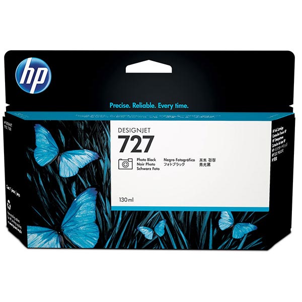 Hewlett-Packard  Ink Cartridge, DesignJet T2500, 130-ml, Photo Black