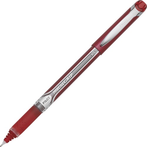 Precise Grip Roller Ball Stick Pen, Red Ink, 1mm